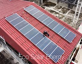 ติดตั้งแผงโซล่าเซลล์กับอินเวอร์เตอร์ 51kw ที่จ.ระยอง